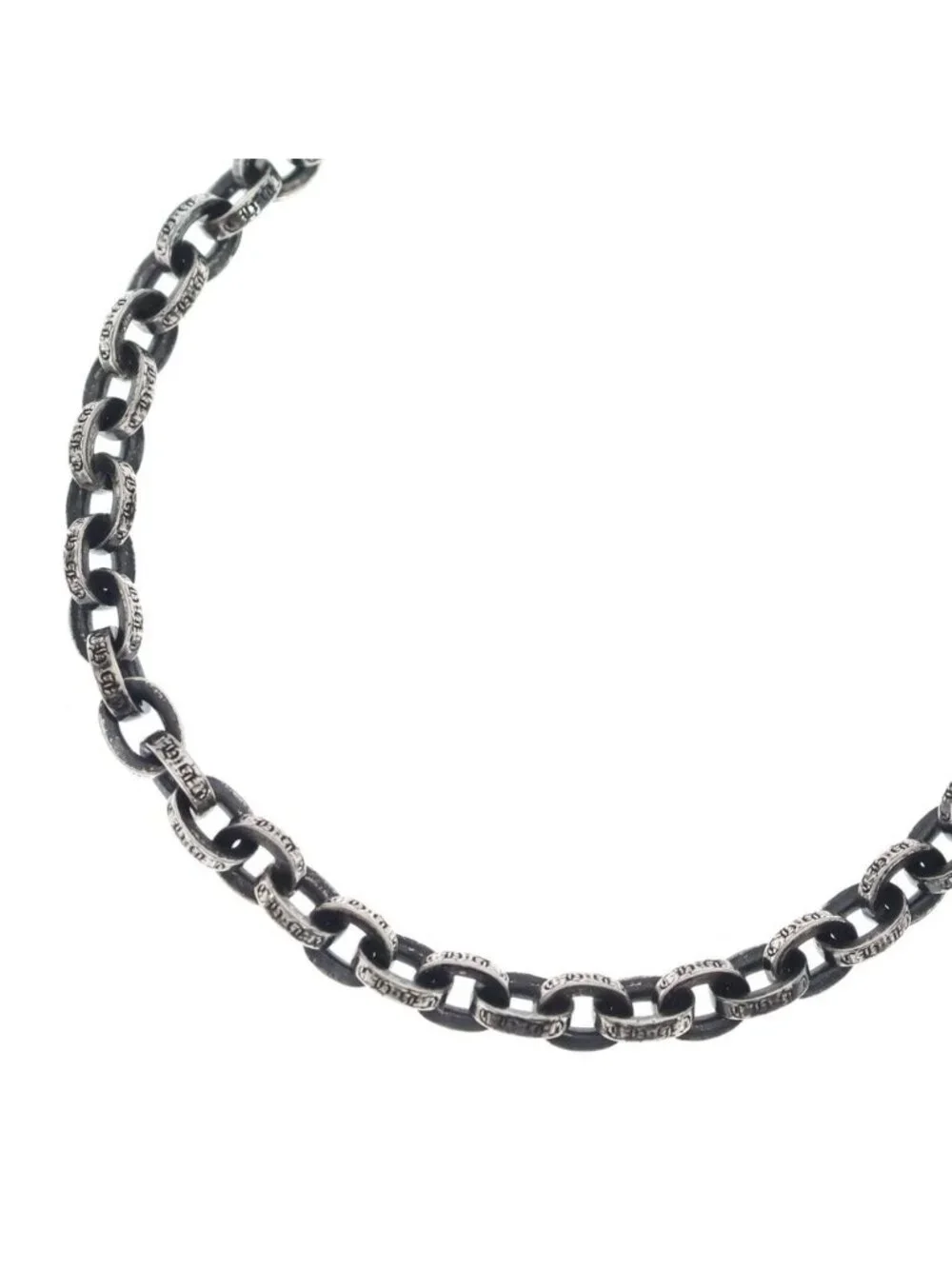 Chrome Hearts Paper Chain 20 Necklace Silver